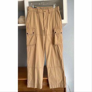 Vintage Polo Ralph Lauren Military Field Cargo Pants Khaki